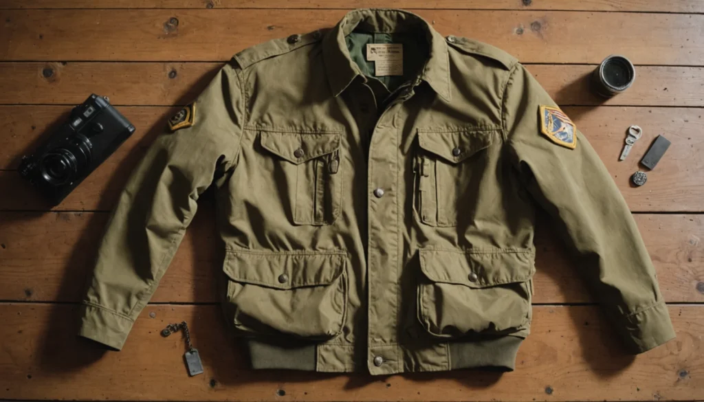 veste kaki homme militaire