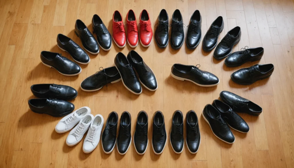 types de chaussures homme