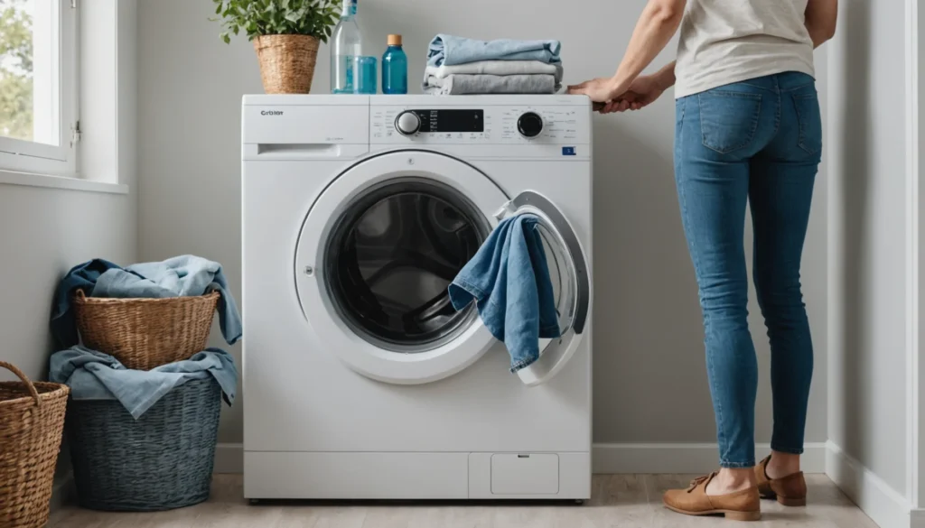 jean au sèche linge