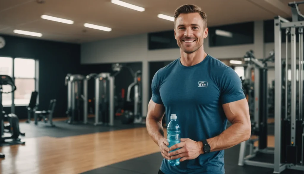 homme un peu musclé