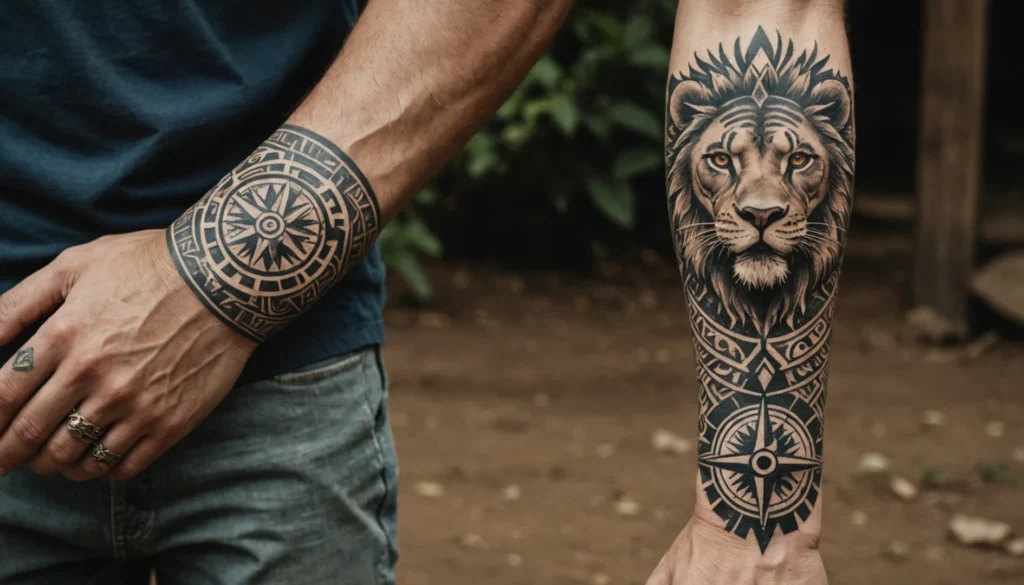 tatouage avant bras homme