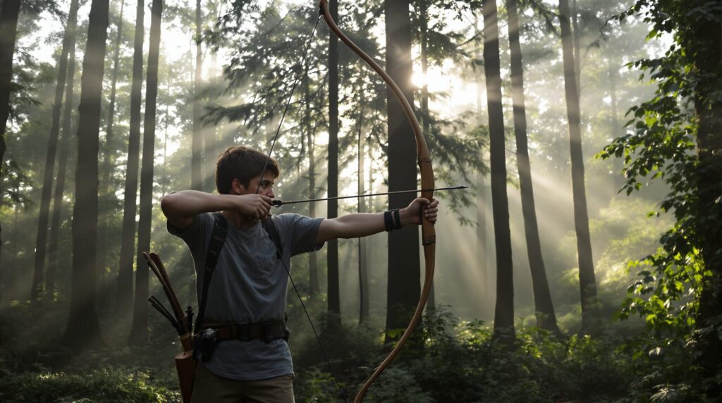 arc de chasse