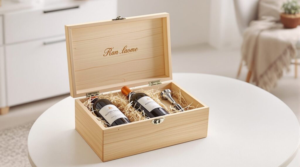 coffret vin personnalisé