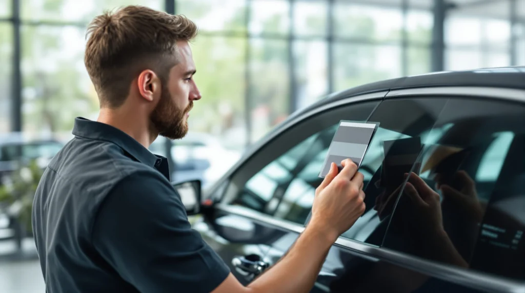 vitre teinté classe a