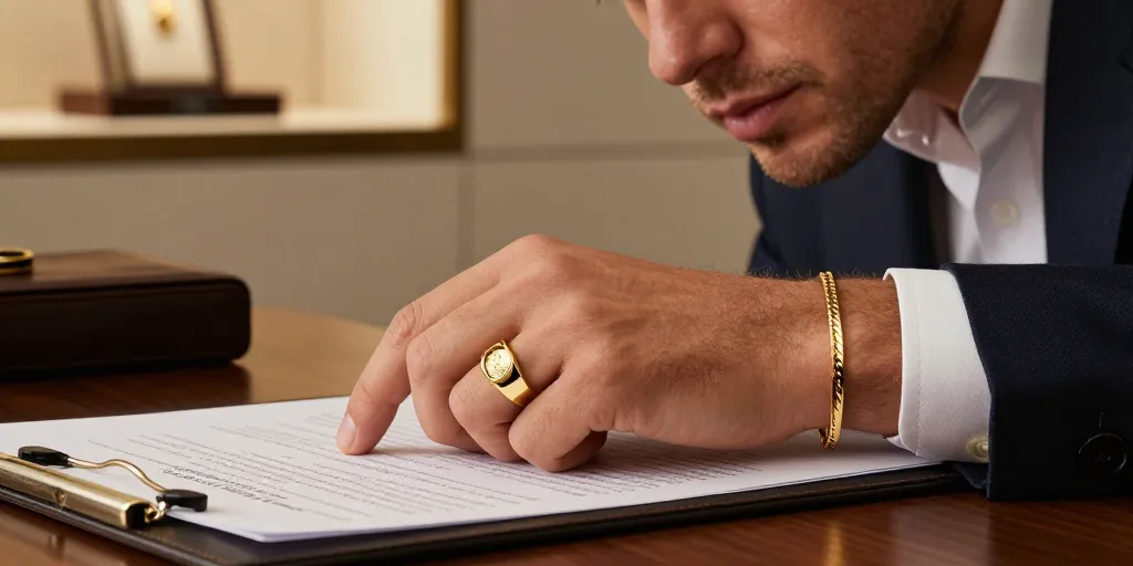 Bijoux en or pour homme : l’investissement élégant et durable